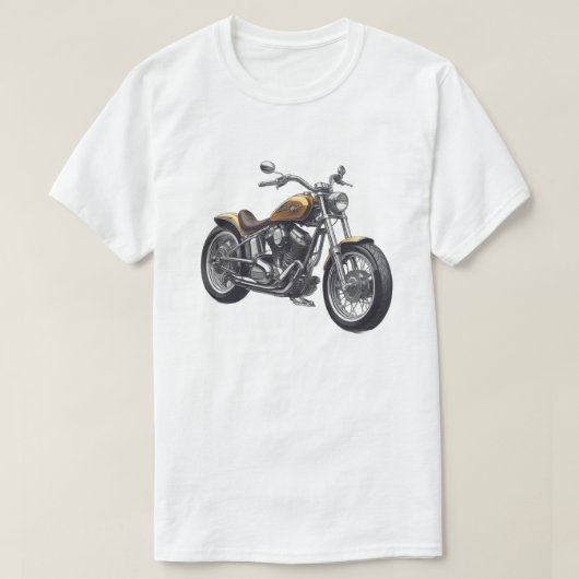 Graphic Motorcycle 1 Tシャツ (デザイン正面)