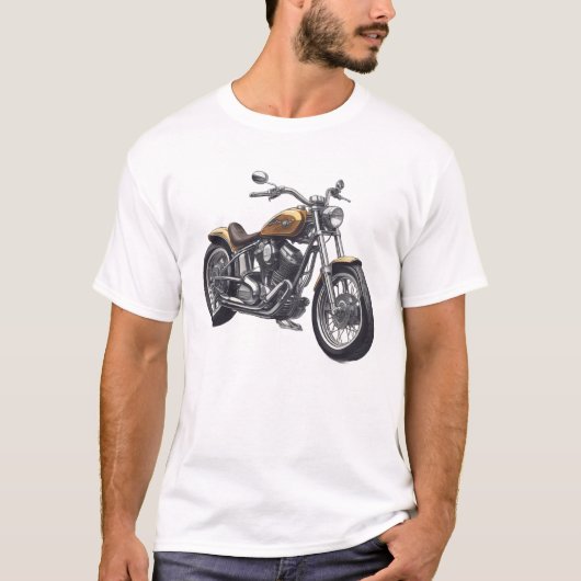 Graphic Motorcycle 1 Tシャツ (正面)