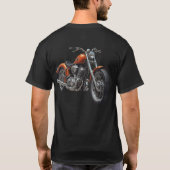 Graphic Motorcycle 3 Tシャツ (裏面)