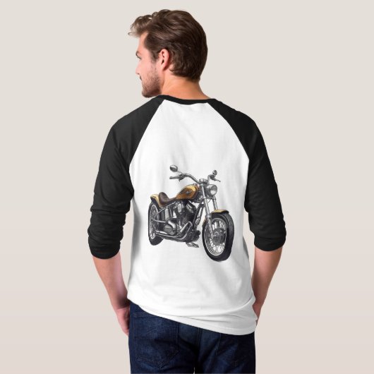 Graphic Motorcycle Tシャツ (裏面フル)