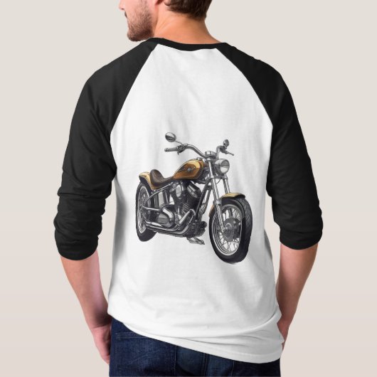 Graphic Motorcycle Tシャツ (裏面)