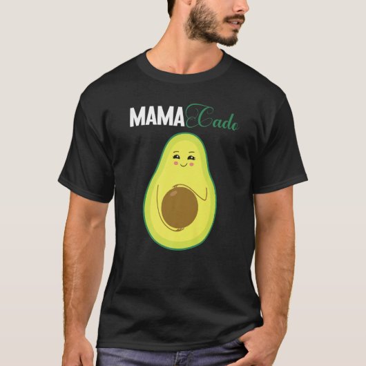 Graphic of Mamacado Papacado for Avocado 2 Tシャツ (正面)