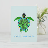 Graphic Sea TURTLE – 海洋野生生物 – 海スプレー –  シーズンカード (スタンド正面)