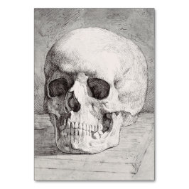 Graphic Skull Art: Minimalist & Bold Ink Design テーブルナンバー