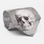 Graphic Skull Art: Minimalist & Bold Ink Design ネクタイ (ロール)