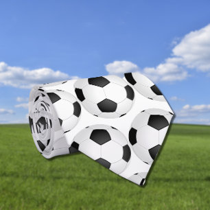 graphic soccer ball pattern ネクタイ