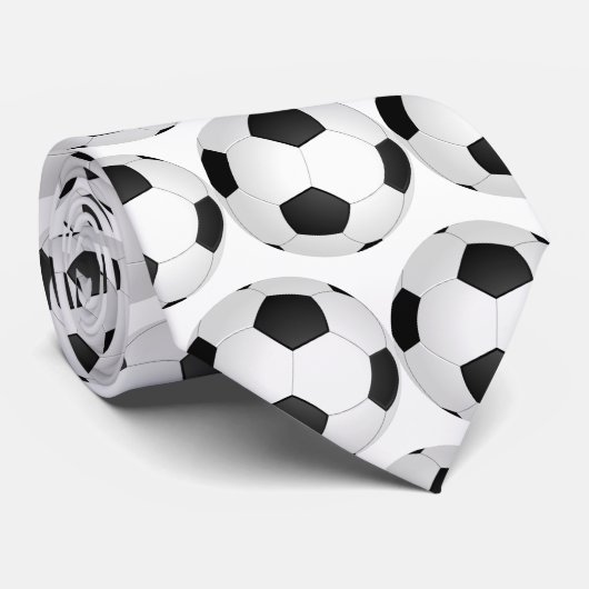 graphic soccer ball pattern ネクタイ (ロール)