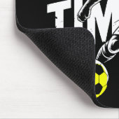 Graphic Soccer Cat - For Gamers & Office Pros マウスパッド (コーナー)