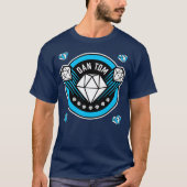 Graphic TDM Playing Gaming Retro Style Love Dan Tシャツ (正面)