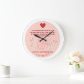 Graphica Mother's day clock ラージ壁時計 (ホーム)