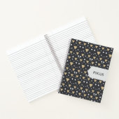 Graphite Geometry Luxe Tie ノートブック (内部)