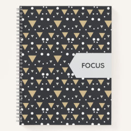 Graphite Geometry Luxe Tie ノートブック
