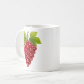 Grappe de raisin moderne コーヒーマグカップ (正面左)
