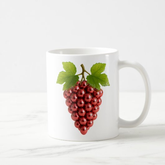 Grappe de raisin moderne コーヒーマグカップ (右)