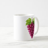 grappe de raisin moderne コーヒーマグカップ (正面右)