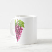 grappe de raisin moderne コーヒーマグカップ (正面左)