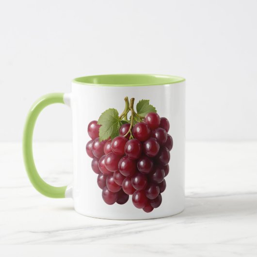 Grappe de raisin rouge マグカップ (左)
