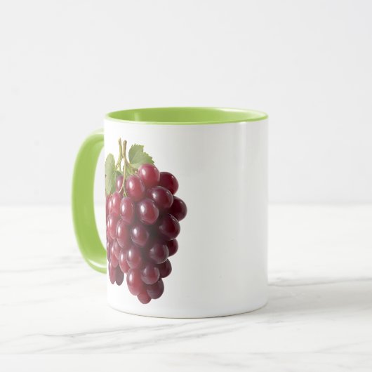 Grappe de raisin rouge マグカップ (正面左)