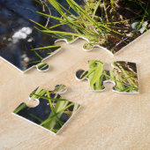 Grappige beer die ondeugend plast. ジグソーパズル (側面)