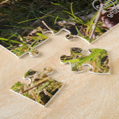 Grappige beer die ondeugend plast. legpuzzel ジグソーパズル (側面)