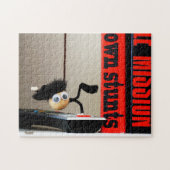 Grappige close up van 'Mission Impossible' Fubby ジグソーパズル (横)