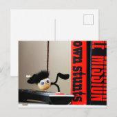 Grappige close up van 'Mission Impossible' Fubby ポストカード (正面/裏面)