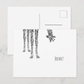 Grappige Joehoe Quote, Gedag Zeggen, Giraf Kaart ポストカード (正面/裏面)