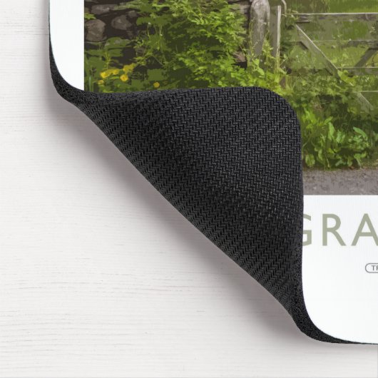 Grasmere Railwayポスター マウスパッド (コーナー)