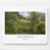 Grasmere Railwayポスター マウスパッド (正面)