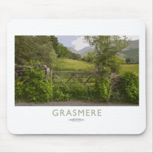 Grasmere Railwayポスター マウスパッド