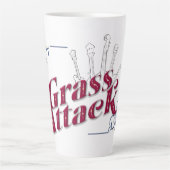 Grass Attack Insulated Latte Mug カフェラテマグ (正面)