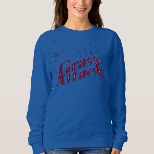 Grass Attack Sweatshirt  スウェットシャツ (正面)