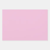 Grass Green Stripes with Cotton Candy and Blue ラッピングペーパーシート (正面2)