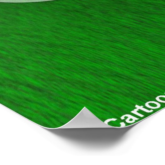 Grass Is Greener On Other Side Funny Poster ポスター (角)