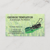 Grass | Lawn Mower | Landscaping Industry 名刺 (正面)