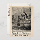 Grasshopperビクトリアン歌はがき ポストカード (正面/裏面)