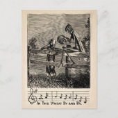 Grasshopperビクトリアン歌はがき ポストカード (正面)