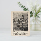 Grasshopperビクトリアン歌はがき ポストカード (スタンド正面)