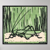 Grasshopper by Julie de Graagポスター ポスター (正面)