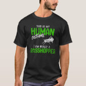 Grasshopper Spirit and Human Costume Tシャツ (正面)