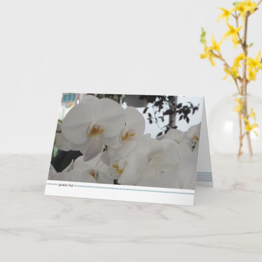 grate*ful カード (黄色い花)