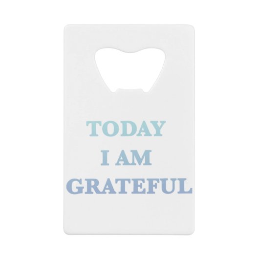 Grateful クレジットカード栓抜き (正面)