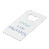 Grateful クレジットカード栓抜き (正面アングル)