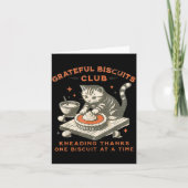 Grateful Biscuits Club Kneading Thanks One Biscuit カード (正面)