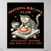 Grateful Biscuits Club Kneading Thanks One Biscuit ポスター (正面)