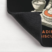 Grateful Biscuits Club Kneading Thanks One Biscuit マウスパッド (コーナー)