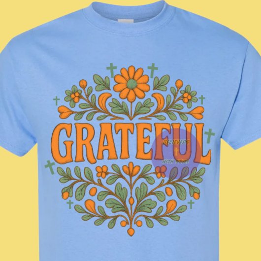 Grateful - Christian Tシャツ