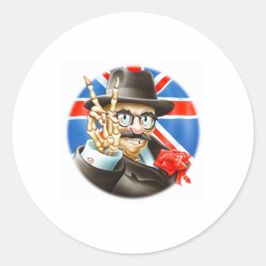 Grateful Dead Europe 72 1 ラウンドシール (正面)