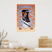 Grateful Dead, Trip and Ski 1968 Concert Poster ポスター (キッチン)