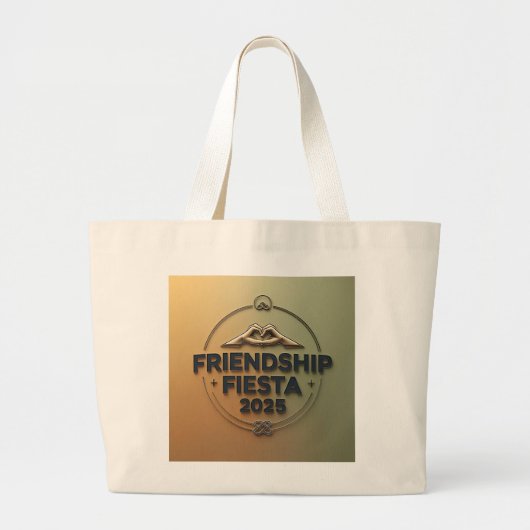 Grateful Fiesta ラージトートバッグ (正面)